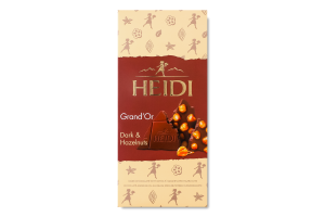 Шоколад чор.Grand'Or ліс. гор.Heidi 100г