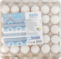 Яйца куриные пищевые столовые первой категории Птахофабрика Україна к/у 30шт
