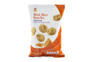 Ahold Mini Rice Snacks Cheddar