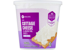 SE Grocers Cottage Cheese Large Curd 4% Milkfat