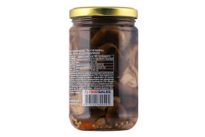 Грузди закусочные с сахаром и подсластителем маринованные стерилизованные the Banka с/б 300г