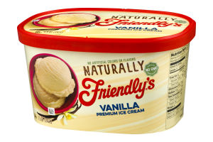 Friendly's Naturally Vanilla Premium Ice Cream