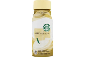 Starbucks Vanilla Latte Chilled Espresso Beverage