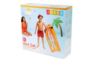 Матрас надувной для детей от 6лет №58165 1.12мх62см Wet set collection Intex 1шт