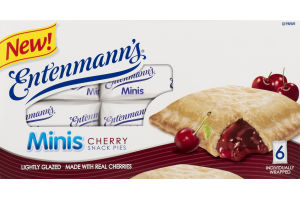 Entenmann's Minis Snack Pies Cherry - 6 CT