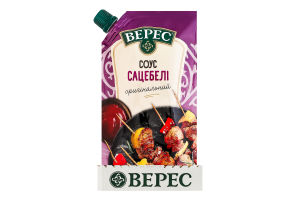 Соус оригинальный нестерилизованный Сацебели Верес д/п 200г