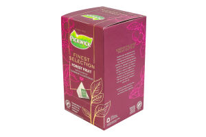 Чай чорний ароматизований з лісовими ягодами, бузиною та лемонграсом Forest fruit Finest selection Pickwick к/у 25х2г