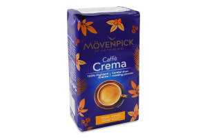 Кофе натуральный жареный молотый Caffe Crema Movenpick м/у 500г