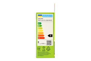 Лампа LED CL 6W E14 4000K 3шт Eurolamp