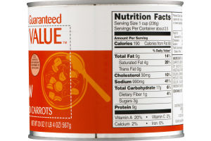 Guaranteed Value Chunky Beef Stew