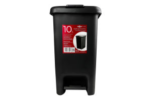Відро для сміття пластикове 201x270x350мм №BIN-01 10L Anthracite МВМ My Home 1шт