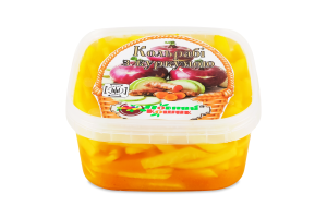 Капуста с куркумой Кольраби Повний Кошик ведро 500г