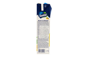 Нектар пастеризований банановий Santal т/п 1л