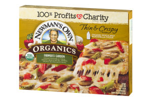 Newman's Own Organics Pizza Thin & Crispy Farmer's Garden