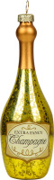 Прикраса ялинкова Пляшка ігристого скло 833739