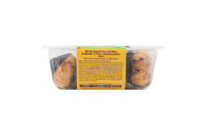 Пирожные заварные с кремом и начинками Черный бархат Сумська Паляниця лоток 8х0.035кг