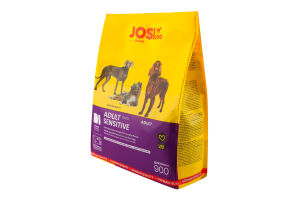 Корм сухой полнорационный для взрослых собак Sensitive Adult JosiDog м/у 900г