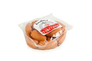 Сардельки из мяса птицы Толстяки Димовки 1с кг