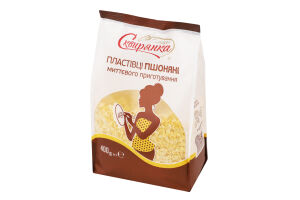 Пластівці пшоняні миттєвого приготування Сквирянка м/у 400г