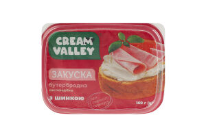 Закуска бутербродна пастоподібна З шинкою Cream Valley п/у 160г