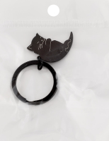 Брелок Парні котики метал 2,9*2,5см