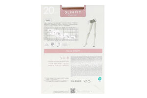 Колготки женские Conte elegant Slimfit 20den 5 bronz