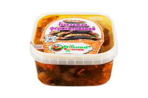 Баклажан ферментированный Повний Кошик ведро 500г