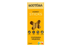 Соломка медовая Rootera к/у 75г