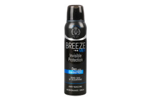 Дезодорант Invisible Protection Breeze Men 150мол