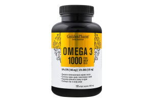 Добавка дієтична Golden Pharm Омега-3 1000 мг 120