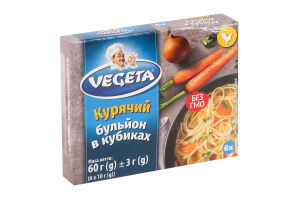 КУБИК БУЛЬЙОН КУРЯЧИЙ /6Х10Г/ 1УП ВЕГЕТА