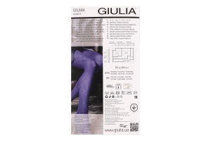 Колготки женские Giulia Solana 8 80den 3 nero