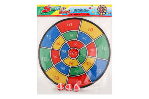 Гра для дітей від 3років кімнатна №983 Дартс на липучках Shantou Yisheng Trading Co. Ltd 1шт