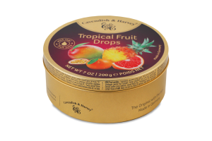Карамель льодяникова ароматизована Тропічне асорті Cavendish&Harvey з/б 200г
