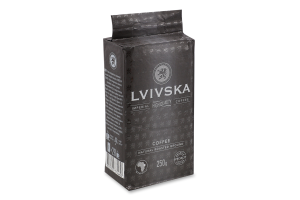 Кава Сільвер мелена смажена 250г в/у Львівська