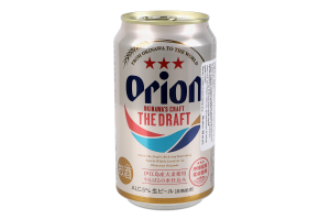 Пиво Orion The Draft світле фільтроване з/б