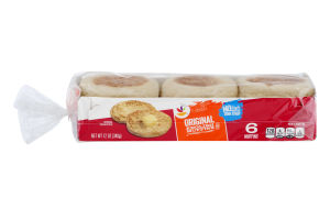 Ahold Original English Muffins - 6 CT