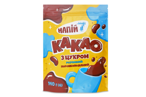 Какао-напиток растворимый порошкообразный с сахаром 7 д/п 140г