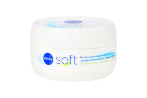 Крем для обличчя рук та тіла інтенсивний зволожуючий Soft Nivea 100мл