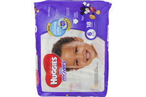 Huggies Little Movers Diapers Size 6 - 18 CT