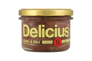 Анчоуси Delicius філе в оливковій олії