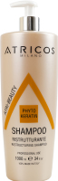 Шампунь для волос восстанавливающий с фитокератином Atricos Milano 1л
