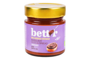 Паста Bett'r з лісовим горіхом та какао