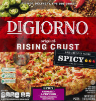 DiGiorno Original Rising Crust Spicy Selections Chorizo & Peppers
