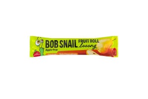Конфета фруктовая натуральная Яблочно-грушевая длииинная Bob Snail м/у 15г