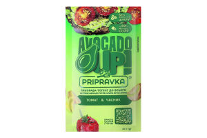 Приправа-топпинг ко всему Томат&Чеснок Avocado up! Pripravka м/у 20г