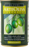 Оливки зеленые пастеризованные ArteOliva ж/б 300г