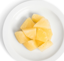 Ананас чищений,ваг