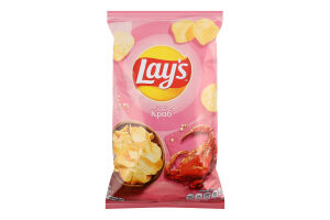 Чипси картопляні Краб Lay's м/у 60г