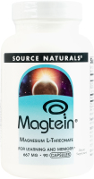 Добавка диетическая капсулы 667мг Магний L-треонат Magtein Source Naturals 90шт